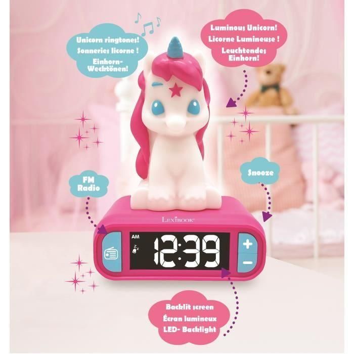 Unicorn Nightlight Alarm Clock 2 Unicorn Nightlight Alarm Clock 2