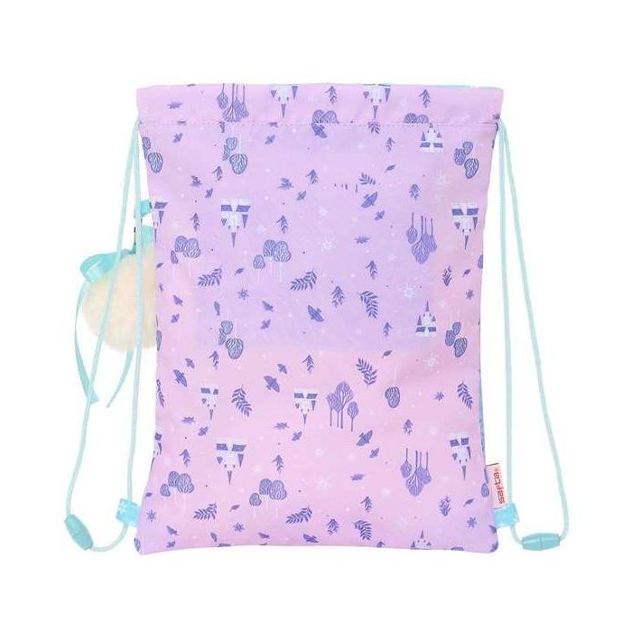 Bolsa Mochila con Cuerdas Frozen Cool days Violeta Azul cielo 26 x 34 x 1 cm 1 Bolsa Mochila con Cuerdas Frozen Cool days Violeta Azul cielo 26 x 34 x 1 cm 1