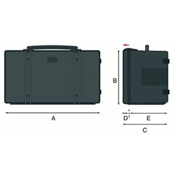 Maletín de Herramientas GT Line Polipropileno 1