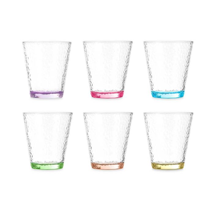Vaso Vidrio Lagrima Transparente Color 375 Ml Vivalto 9X10CM (24 Unidades) 1 Vaso Vidrio Lagrima Transparente Color 375 Ml Vivalto 9X10CM (24 Unidades) 1