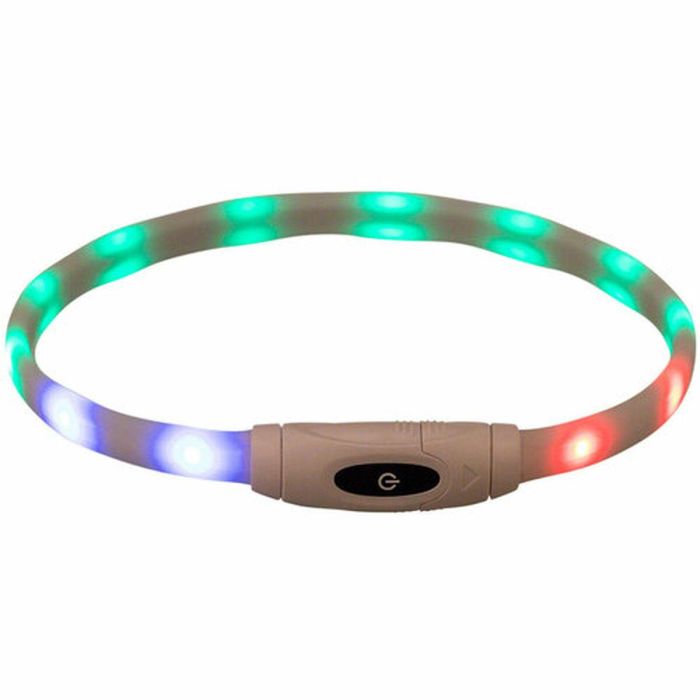 Collar LED para Mascotas Trixie Multicolor Silicona Plástico 0 Collar LED para Mascotas Trixie Multicolor Silicona Plástico 0
