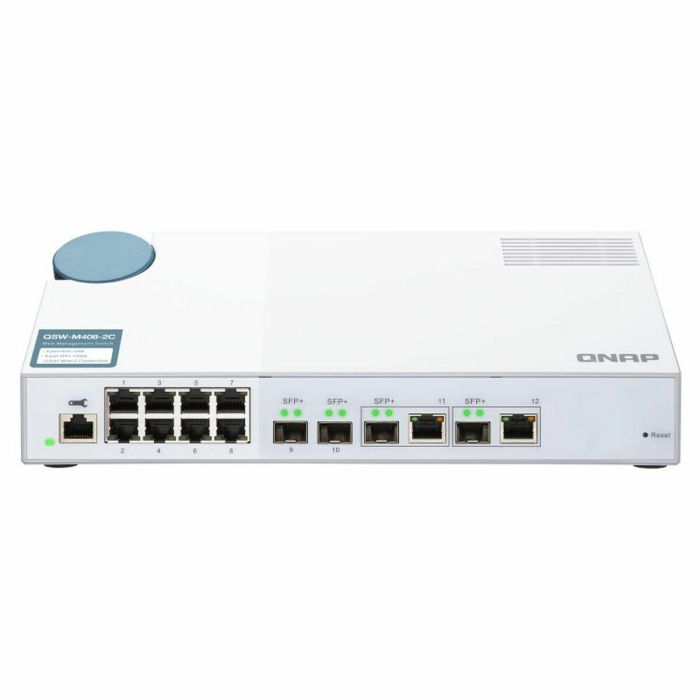 Switch Qnap QSW-M408-2C 1 Gbps RJ-45 SFP+ 3 Switch Qnap QSW-M408-2C 1 Gbps RJ-45 SFP+ 3