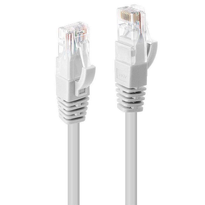Lindy 10m Cat.6 U/UTP Network Cable, White Lindy 10m Cat.6 U/UTP Network Cable, White