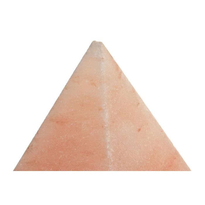 DKD Home Decor Lámpara de Sobremesa Sal del Himalaya Árabe Pirámide Rosa 13x13x18 cm (Pack 2 Unidades) Incluye Bombilla E14 15W 2