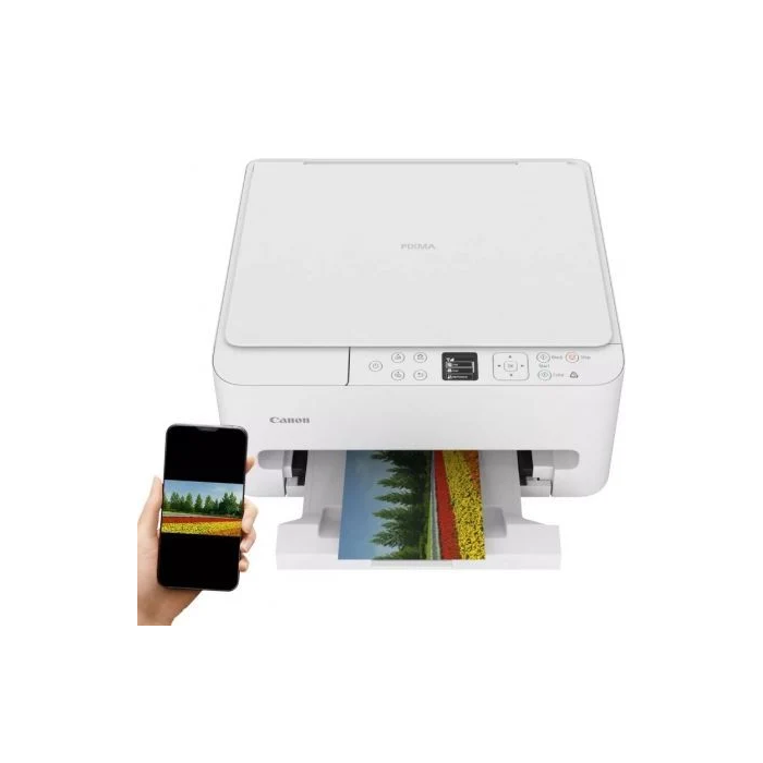 Canon PIXMA TS6550i Impresora Multifunción Fotográfica Inyección de Tinta WiFi Dúplex Blanca