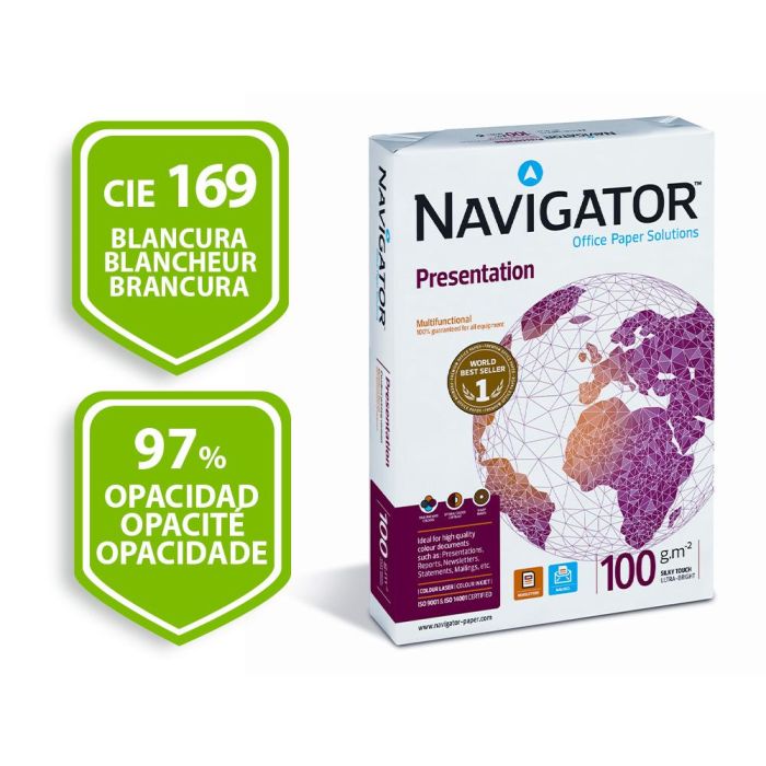 Papel para Imprimir Navigator NAV-100-A3 A4 1