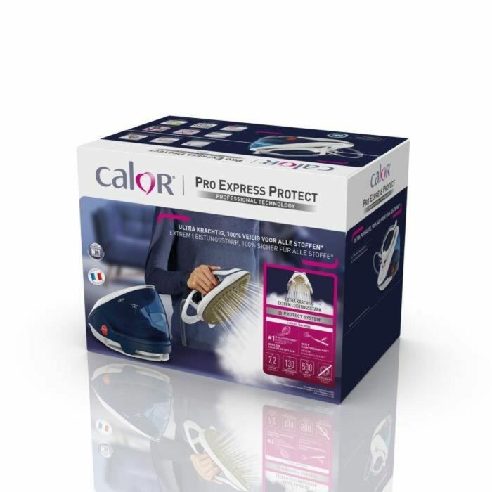 CALOR GV9223C0 - Vapor central PRO EXPRESS PROTECT - 5,8 bar - Vapor continuo 130g / min - Depósito de agua 1,8 L 1