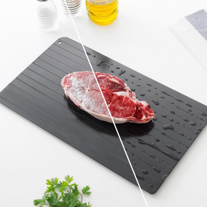 Placa de Descongelación Rápida de Alimentos Qheat InnovaGoods Placa de Descongelación Rápida de Alimentos Qheat InnovaGoods