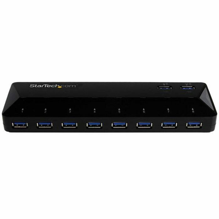 Hub USB Startech ST103008U2C USB 3.0 x 10 Negro 2 Hub USB Startech ST103008U2C USB 3.0 x 10 Negro 2