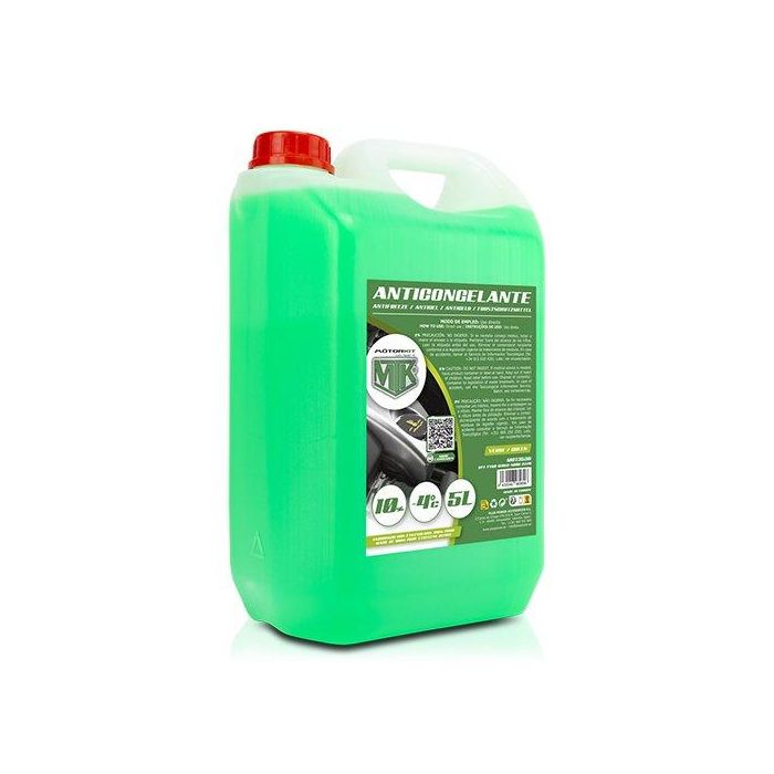 Anticongelante Motorkit -4º 10% Verde (5 L)