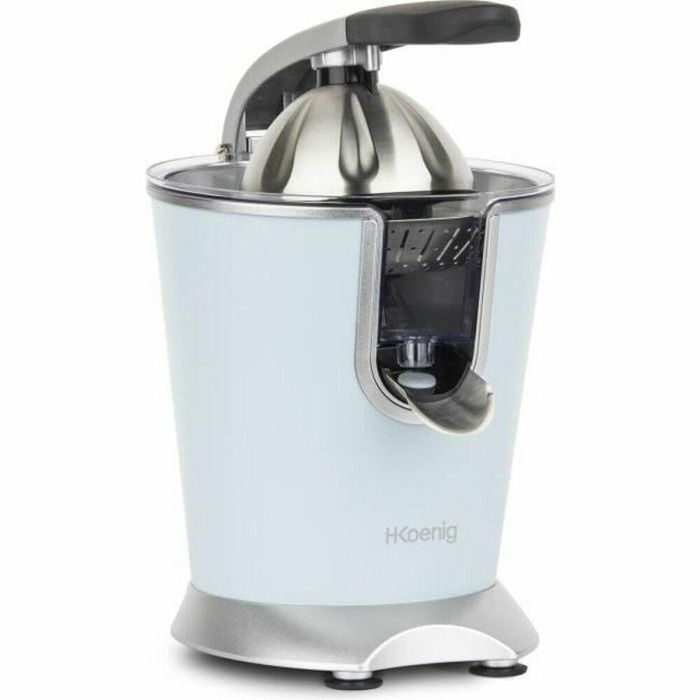 H.Koenig AGR86 Exprimidor de Cítricos Eléctrico Profesional con Brazo Articulado y Cuerpo de Acero Inoxidable, Caño Antigoteo H.Koenig AGR86 Exprimidor de Cítricos Eléctrico Profesional con Brazo Articulado y Cuerpo de Acero Inoxidable, Caño Antigoteo