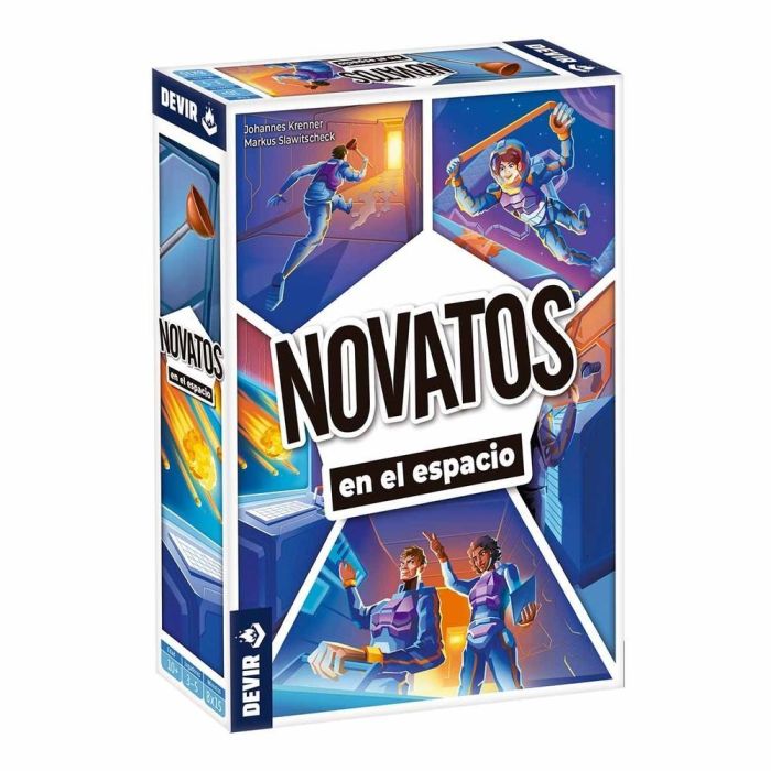 Devir Novatos en el Espacio Juego de Mesa Cooperativo para 3-5 Jugadores, 15 Minutos, Edad 8+ 0 Devir Novatos en el Espacio Juego de Mesa Cooperativo para 3-5 Jugadores, 15 Minutos, Edad 8+ 0