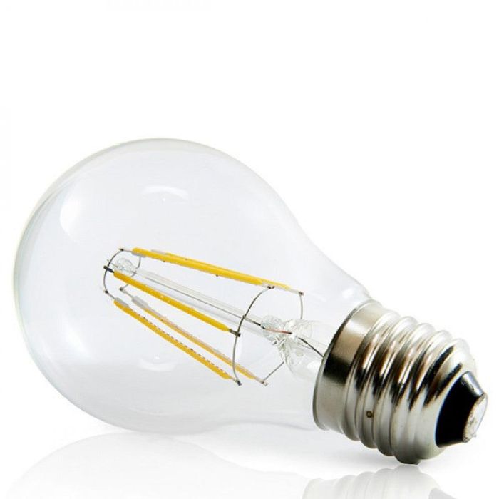 Bombilla LED E27 6W Filamento 560Lm 2000K Luz Cálida 360º Larga Vida 40.000H Equivalente 40W [JTX-J27DH662-WW] 2