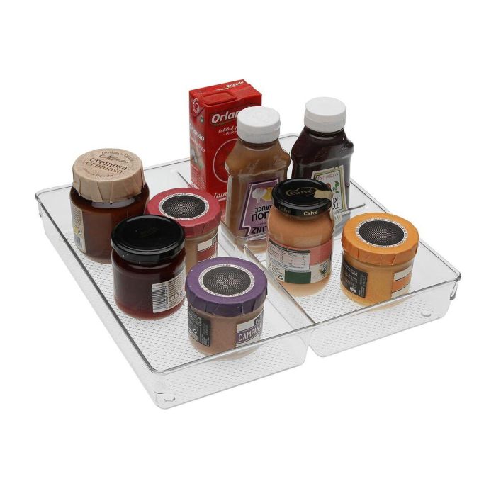 Cajón Organizador Versa 4 Compartimentos 30.6x30.6x5.6 cm (6 Unidades) 1 Cajón Organizador Versa 4 Compartimentos 30.6x30.6x5.6 cm (6 Unidades) 1