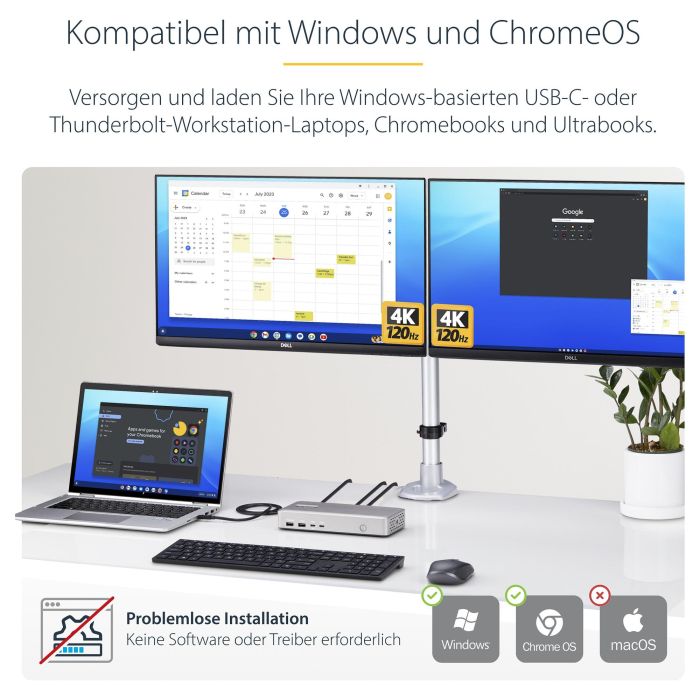 Dockstation Startech 155UE-USB4-DOCK 17