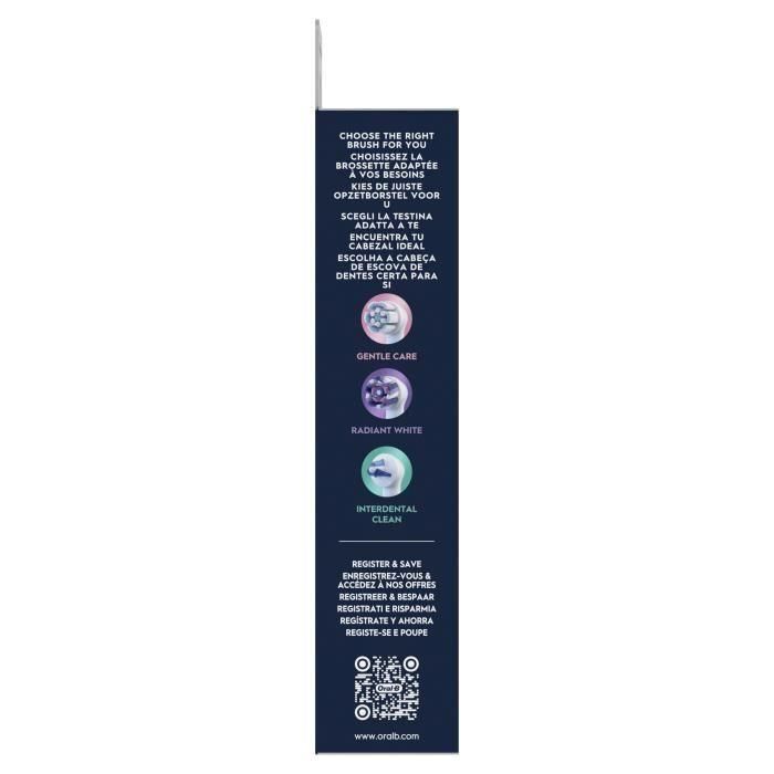 Oral-B ORA8700216778435 Recambios iO Ultimate Clean – Pack de 8 cabezales de cepillo de dientes eléctricos en blanco 3 Oral-B ORA8700216778435 Recambios iO Ultimate Clean – Pack de 8 cabezales de cepillo de dientes eléctricos en blanco 3