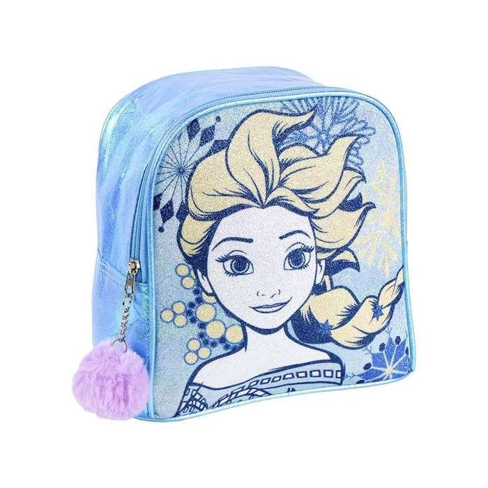 Cerdá Mochila Infantil Tiempo Libre Brillante Frozen Azul Niña Cerdá Mochila Infantil Tiempo Libre Brillante Frozen Azul Niña