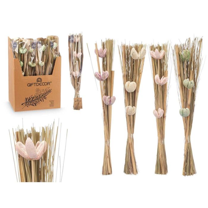 Ramillete 3 Flores Surtidos Col Giftdecor 16X60CM (16 Unidades) Ramillete 3 Flores Surtidos Col Giftdecor 16X60CM (16 Unidades)