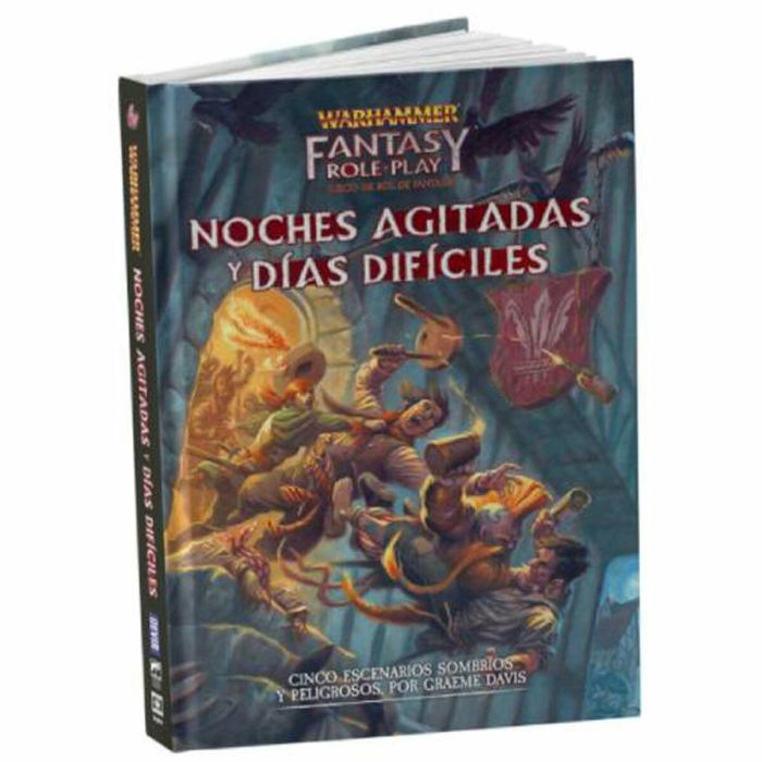 Libro WARHAMMER ROL : NOCHES AGITADAS Y DIAS DIFICILES