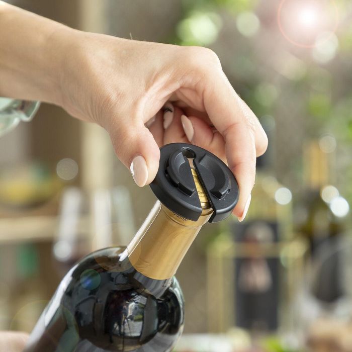 Sacacorchos Eléctrico con Accesorios para Vino Corking InnovaGoods 6 Sacacorchos Eléctrico con Accesorios para Vino Corking InnovaGoods 6