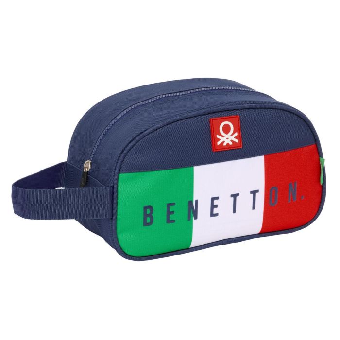 Neceser de Viaje Benetton Flag Azul marino 26 x 15 x 12 cm