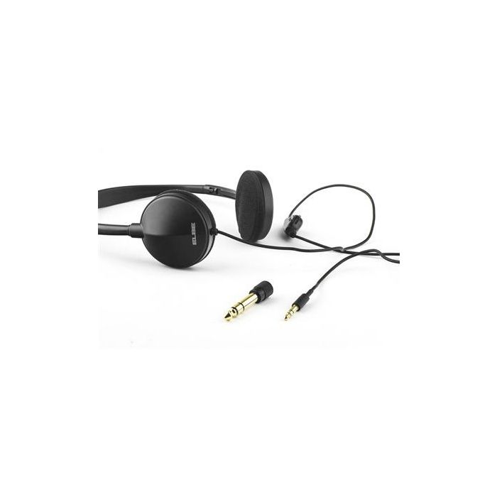 Auriculares Diadema Elbe AU-889-TV para TV y Reproductores, Cable 5m, Control Volumen - Sonido Claro 1 Auriculares Diadema Elbe AU-889-TV para TV y Reproductores, Cable 5m, Control Volumen - Sonido Claro 1