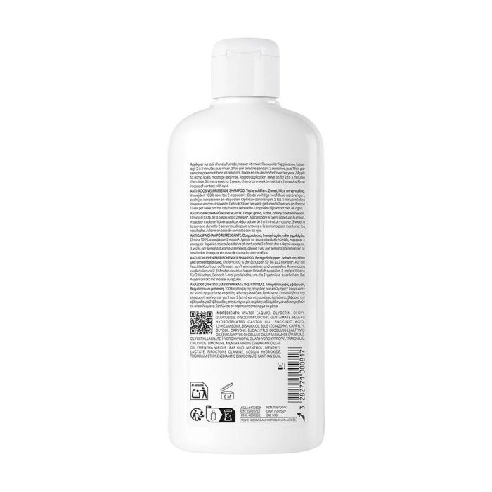 Ducray Kelual DS Intensive Spray Anticaspa Refrescante - Alivia Picor y Caspa Severa, 400 ml