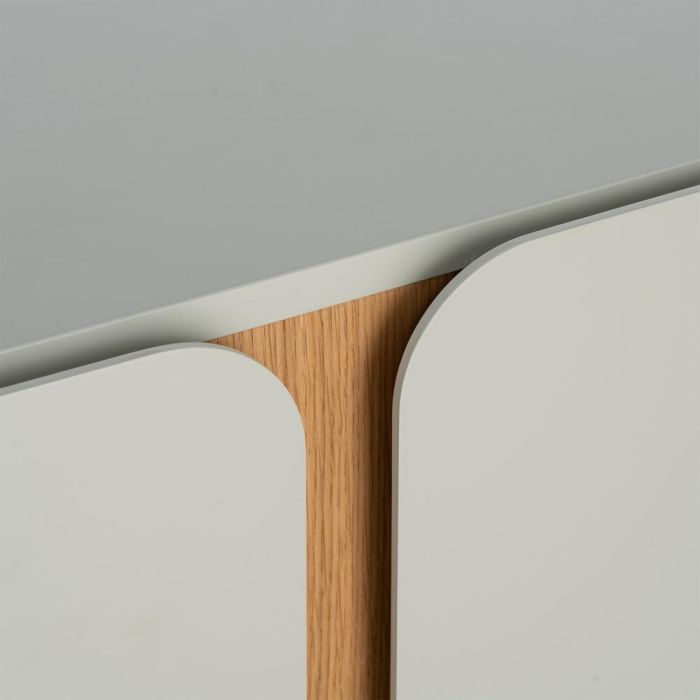 Aparador Taupe Dm Salón 180 X 40 X 75 cm