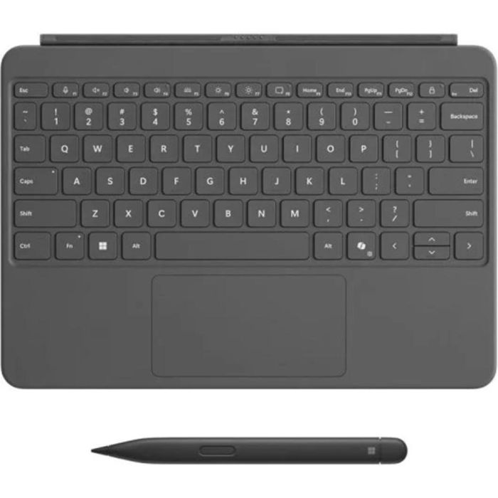 Microsoft Teclado Premium Surface Pro 12 Pulgadas con Surface Slim Pen Háptico, Punta Fina para Precisión y Diseño Ergonómico