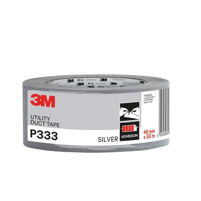 3M Cinta americana universal Pro, Plata, 48 mm x 50 m