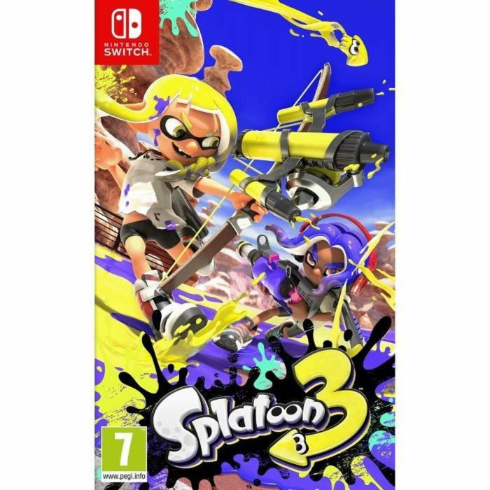 Nintendo Splatoon 3 Juego para Nintendo Switch - Última Entrega de la Serie con Inklings y Octolings - Guerra Territorial 4v4