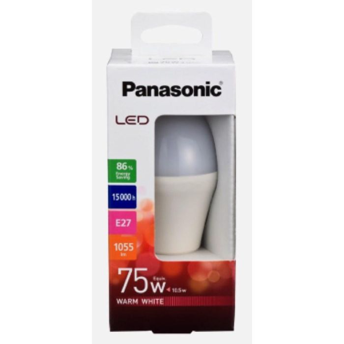 Panasonic-Panalight LDAHV11LH3E Lámpara LED Bulbo Frost E27 11,5W 3000K 2 Panasonic-Panalight LDAHV11LH3E Lámpara LED Bulbo Frost E27 11,5W 3000K 2