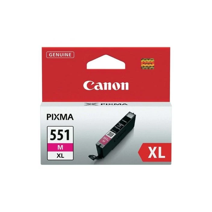 Canon CLI-551M XL Cartucho de Tinta Magenta Original Alta Capacidad para Canon PIXMA MG6350 ChromaLife100+