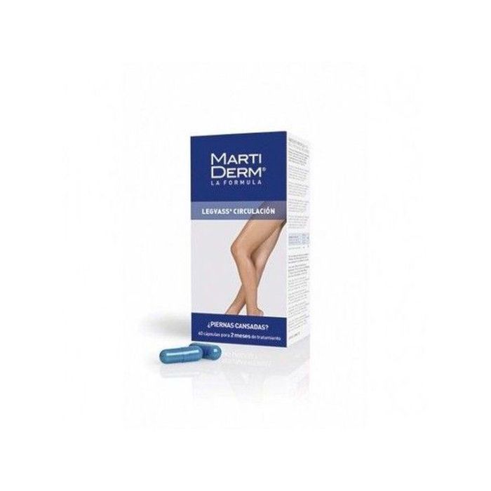 Martiderm LEGVASS cápsulas 60 u - Complemento nutricional para salud vascular, colágeno, cansancio y fatiga 4