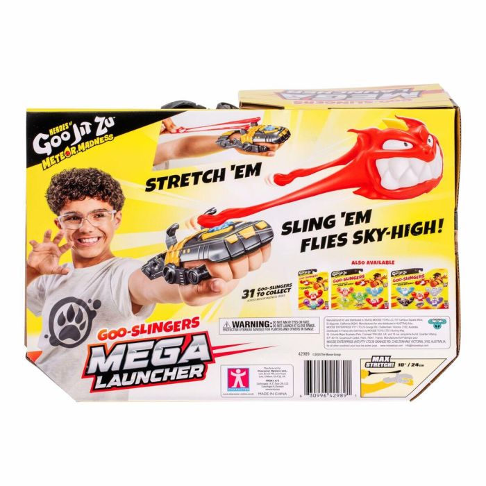 Heroes Of Goo Jit Zu HER0630996429891 Mega Launcher - Juego de Disparos con 3 Goo Slingers 1