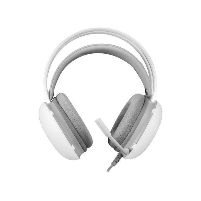 Auriculares con Micrófono Mars Gaming MH-GLOW Blanco RGB 1 Auriculares con Micrófono Mars Gaming MH-GLOW Blanco RGB 1