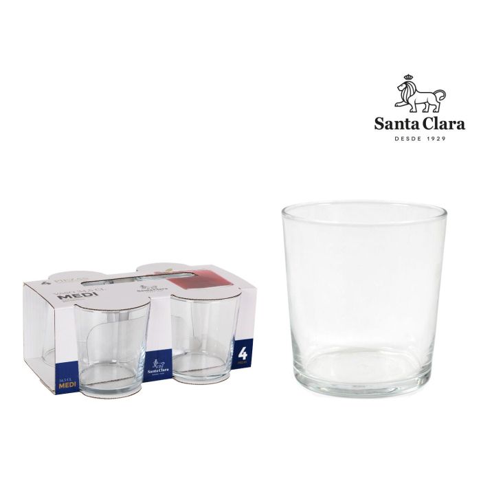 Santa Clara - Set de 4 Vasos Pinta 345 cc (12 Cajas) Santa Clara - Set de 4 Vasos Pinta 345 cc (12 Cajas)
