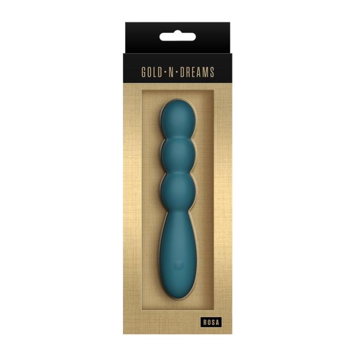Vibrador NS Novelties Gold-n-Dreams Azul 1 Vibrador NS Novelties Gold-n-Dreams Azul 1
