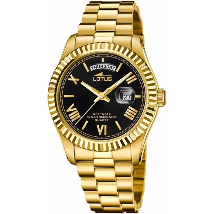Reloj Hombre Lotus 18857/4 Negro Reloj Hombre Lotus 18857/4 Negro