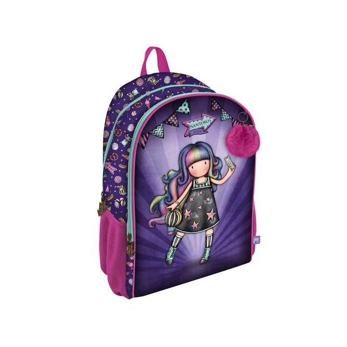 Mochila Escolar Gorjuss Up and away Morado 31.5 x 44 x 22.5 cm 2