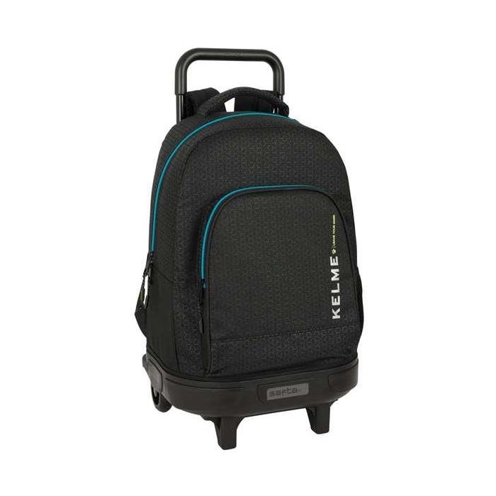 Mochila Escolar con Ruedas Kelme Iron Negro 33 x 45 x 22 cm 0 Mochila Escolar con Ruedas Kelme Iron Negro 33 x 45 x 22 cm 0