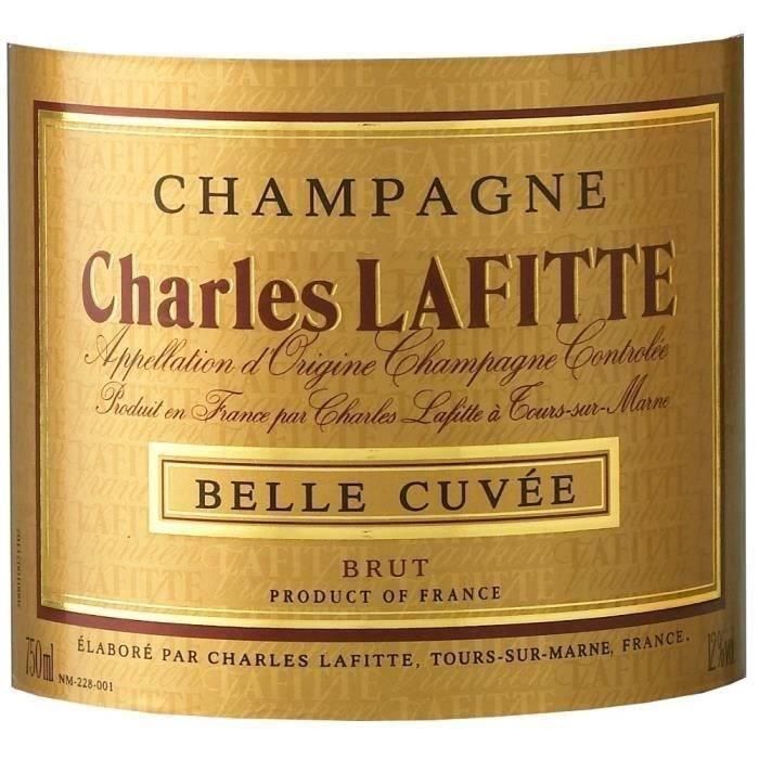 Champaña Charles Lafitte Belle Cuvée Brut 1