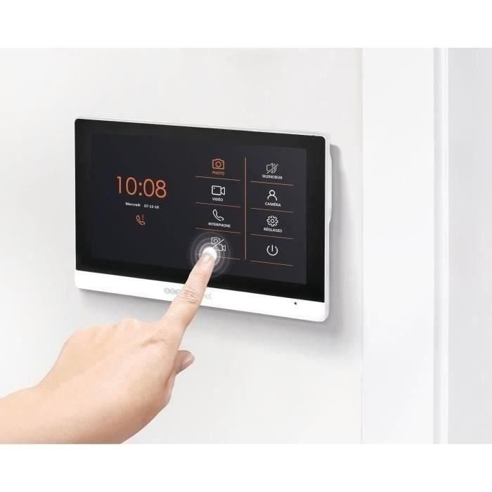 Videoportero con cable con insignias Pantalla táctil 7 - VisioDoor 7+ RFID 2 Videoportero con cable con insignias Pantalla táctil 7 - VisioDoor 7+ RFID 2