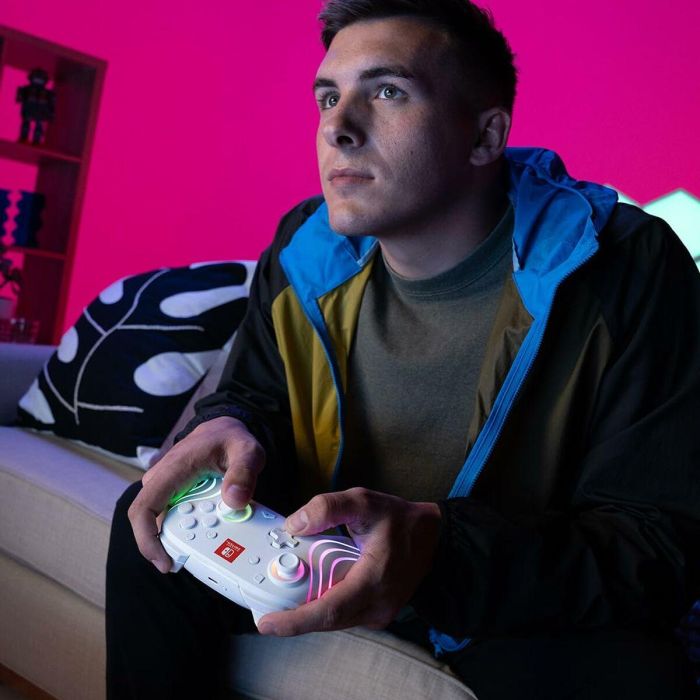 PDP 1699738979179 Gamepad Afterglow Wave con Iluminación RGB y Batería de 2100 mAh para Nintendo Switch 15 PDP 1699738979179 Gamepad Afterglow Wave con Iluminación RGB y Batería de 2100 mAh para Nintendo Switch 15