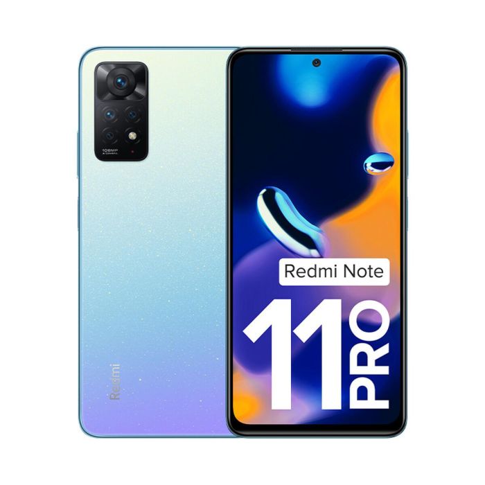 Smartphone Xiaomi Note 11 Pro 6,67" FHD+ 6 GB RAM 128 GB 6,67" 6 GB RAM 128 GB Azul 1