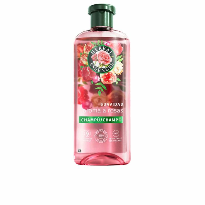 Herbal Essences Champú Suavidad con Aroma a Rosas para Cabello Seco 350 ml