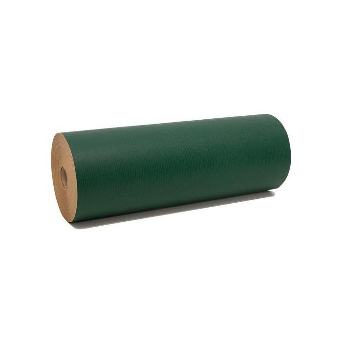 Papel De Embalar Kraft Bobina Primera Verde 31 Cm 2.8 Kg (Aprox.)