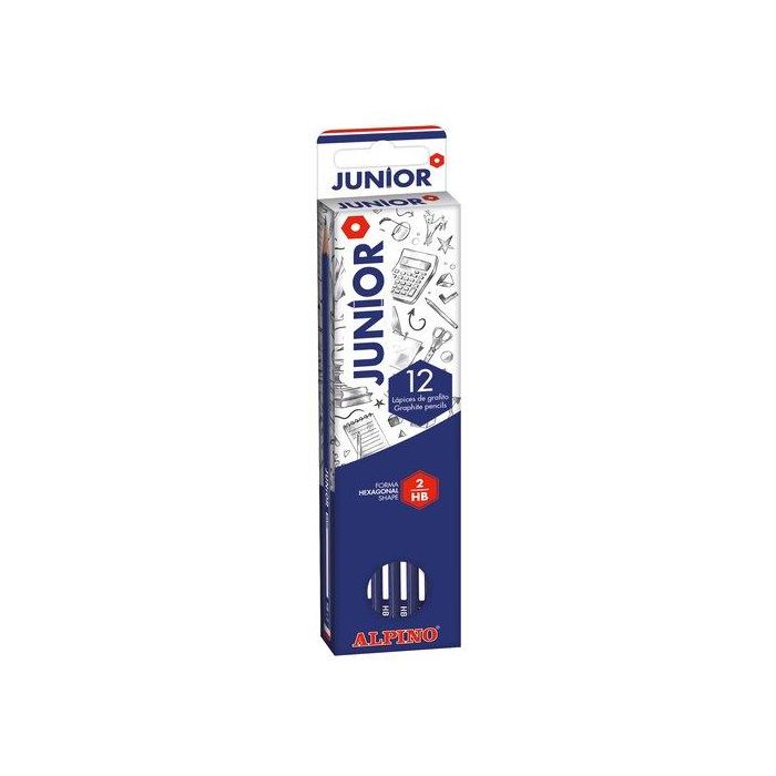 Alpino Lápiz De Grafito Junior HB Caja De 12 Unidades