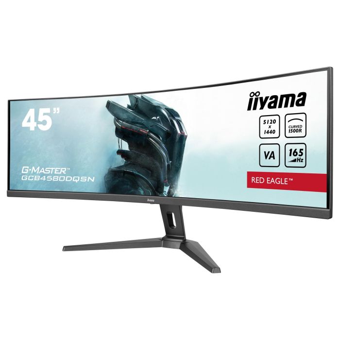 IIYAMA GCB4580DQSN-B1 Monitor Curvo 113cm (44.5") Dual QHD 5120x1440 165Hz 0.8ms HDMI DP USB-C 2