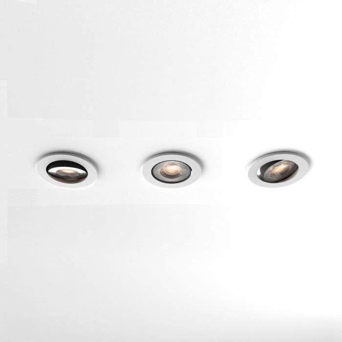 Calex CAL8712879149262 Foco LED Empotrable Orientable 5W con Temperatura de Color CCT Variable B-3 5 Calex CAL8712879149262 Foco LED Empotrable Orientable 5W con Temperatura de Color CCT Variable B-3 5
